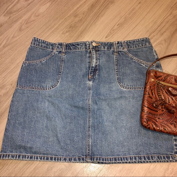 Vintage old navy jean skirt - Picture 1 of 6